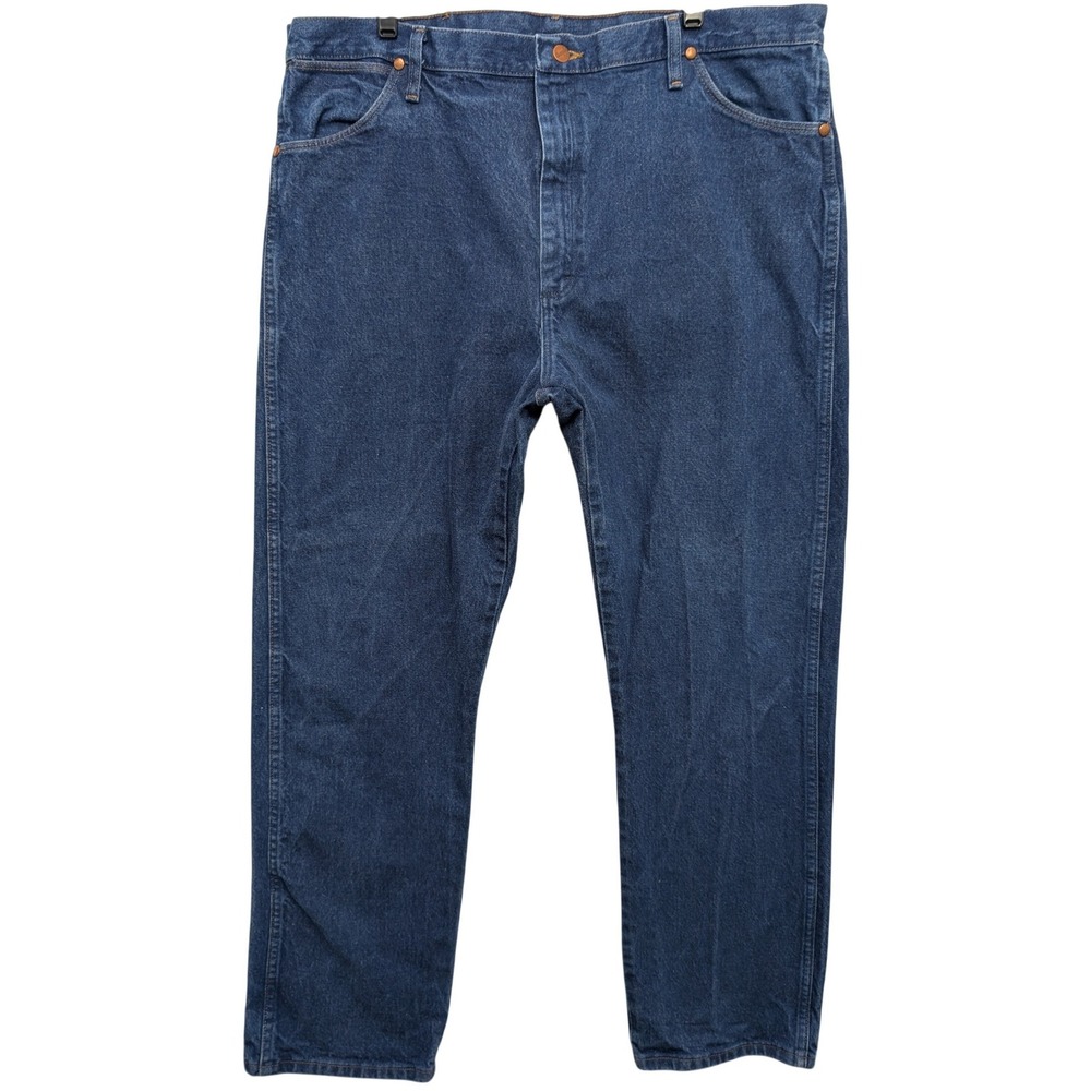 Y2K Wrangler Cowboy Cut Jeans Men 40x32 Blue Original Fit 13MWZPW Straight